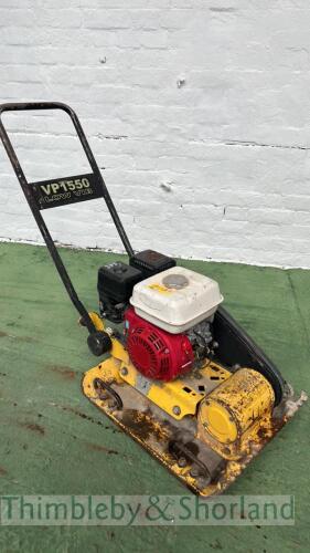 Wacker Neuson VP1550 petrol plate compactor