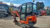 Kubota KX016-4 mini digger (2015) A665481 - 10