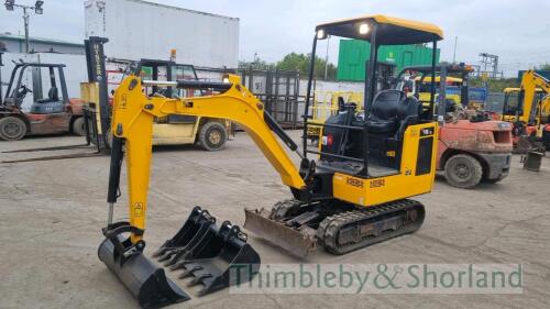 JCB 16C-1T3 mini digger (2019)