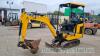 JCB 15C-1 mini digger (2019)