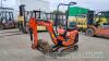 Kubota K008-3 micro digger (2014)