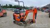 Kubota K008-3 micro digger (2014) - 5