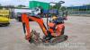 Kubota U10-3 mini digger (2014)