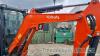 Kubota U27-4 mini digger (2015) 2771 hrs - 10