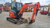 Kubota U27-4 mini digger (2015) 2954 hrs - 7