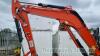 Kubota U55-4 mini digger (2018) 4597 hrs - 4