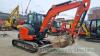 Kubota U55-4 mini digger (2018) 4597 hrs - 8