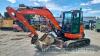 Kubota U55-4 mini digger (2015)