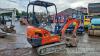 Kubota KX018 (2013) with hitch & 3 buckets - 9