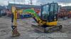 JCB 8025ZTS mini digger (2014) A633936