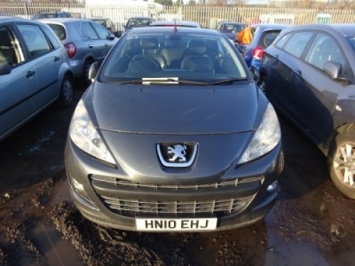 PEUGEOT 207 GT TURBO CC - HN10 EJH Date of registration: 29.04.2010 1598cc, petrol, 5 speed manual, grey Odometer reading at last MOT: 90,034 miles MOT expiry date: 20.12.2020 No key, V5 available