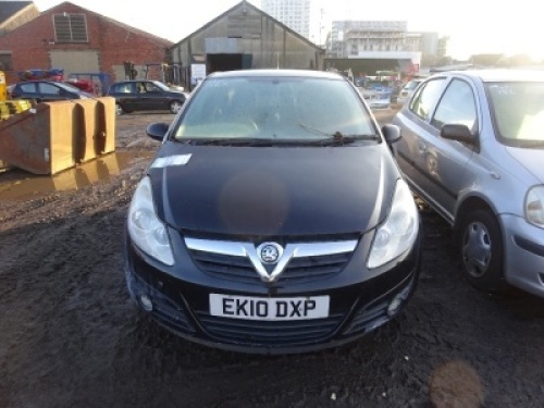 VAUXHALL CORSA ENERGY ECOFLEX - EK10 DXP Date of registration: 31.03.2010 998cc, petrol, 5 speed manual, black Odometer reading at last MOT: 87,577 miles MOT expiry date: 18.08.2018 No key, V5 available