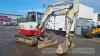 Takeuchi TB260 6T excavator (2014) 4800 hrs - 5