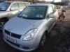 SUZUKI SWIFT SZ-L - HN59 GOX Date of registration: 07.11.2009 1328cc, petrol, 5 speed manual, silver Odometer reading at last MOT: 78,569 miles MOT expiry date: 22.03.2021 No key, V5 available - 3