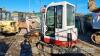 Takeuchi TB016 mini excavator (2004) 3957 hrs, with manual QH, 4 buckets and spare track - 9