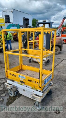 Hybrid HBP3.6 scissor lift