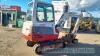 Takeuchi TB228 mini digger (2014) - 7