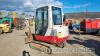 Takeuchi TB228 mini digger (2014) - 8