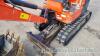 Kubota U10 micro digger (2014) With 2 buckets - 2