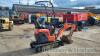 Kubota U10 micro digger (2014) With 2 buckets - 9