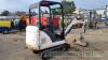 Bobact 322 mini digger (2001) - 9