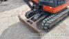 Kubota KX71-3 mini digger (2014) With red and black keys - 2