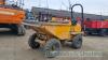 Thwaites 3T straight skip dumper (2014) 2881 hrs