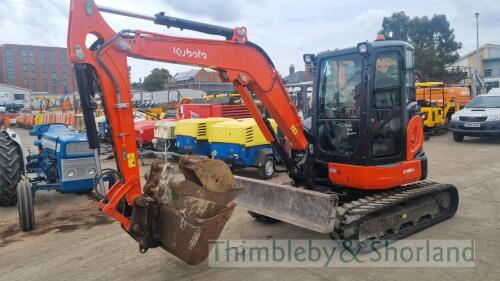 Kubota U48-4 mini digger (2014)