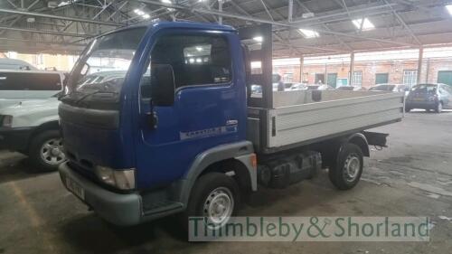 Nissan Cabstar E95 SWB pickup (2001) Registration No: LM51 PMX 2664cc, diesel MOT to 5.12.2022 Mileage: 87,683