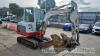 Takeuchi TB228 mini digger (2010) - 6