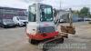 Takeuchi TB228 mini digger (2010) - 11