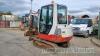 Takeuchi TB228 mini digger (2010) - 12