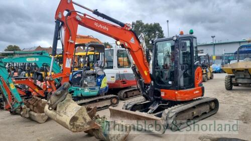 Kubota U48-4 mini digger (2017)