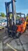 Cat 3.5 tonne gas forklift