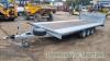 Brian James 16ft x 7ft triaxle tilt bed car trailer - unused