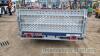 Brian James 16ft x 7ft triaxle tilt bed car trailer - unused - 9