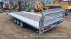 Brian James 16ft x 7ft triaxle tilt bed car trailer - unused - 10