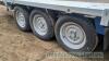 Brian James 16ft x 7ft triaxle tilt bed car trailer - unused - 12