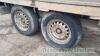 Wessex twin axle tipping trailer - 4