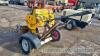 Terex MBR71 pedestrian roller and trailer - 8