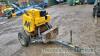 Mecalac MBR71 pedestrian roller and trailer - 4