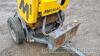 Mecalac MBR71 pedestrian roller and trailer - 5