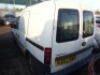 VAUXHALL COMBO 1700 DTI - KJ53 HHX Date of registration: 15.09.2003 1686cc, diesel, 5 speed manual, white Odometer reading at last MOT: 169,943 miles MOT expiry date: 15.10.2020 No key, V5 available - 5