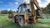 Caterpillar 428 backactor 4x4 (1988) Registration No: E888 LHG c/w 3 back actor buckets 4514 hrs - no V5 - no battery - 2