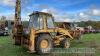 Caterpillar 428 backactor 4x4 (1988) Registration No: E888 LHG c/w 3 back actor buckets 4514 hrs - no V5 - no battery - 4