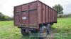 Twin axle tipping trailer - 3