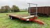 Warwick twin axle bale trailer 24ft x 8ft