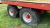 Warwick twin axle bale trailer 24ft x 8ft - 3