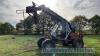 Sambron T30104 multiscopic telehandler c/w forks and man cage 6348 hrs - no battery