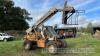 Sambron T30104 multiscopic telehandler c/w forks and man cage 6348 hrs - no battery - 2